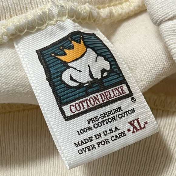 VTG 90s Santa Claus Long Sleeve Mock Neck T-Shirt - Picture 7 of 7